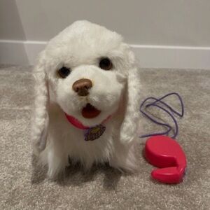 FurReal Friends White Puppy with Remote Control Leash